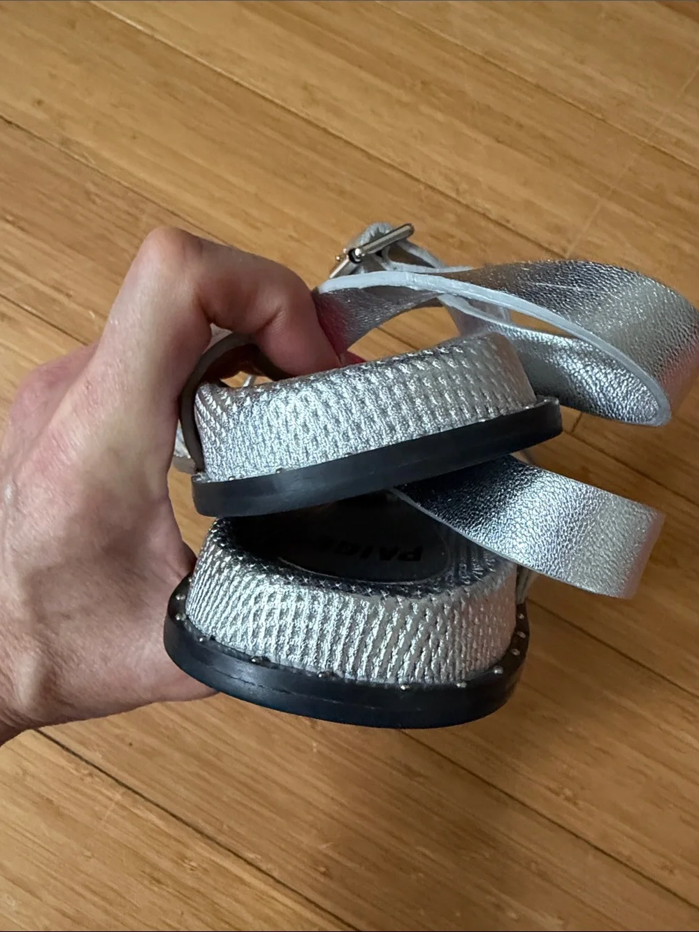 PAIGE shiny silver